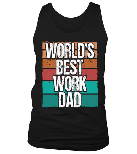 Worlds Best EMT Work Dad Vintage Funny Nurse Tank Top Unisex