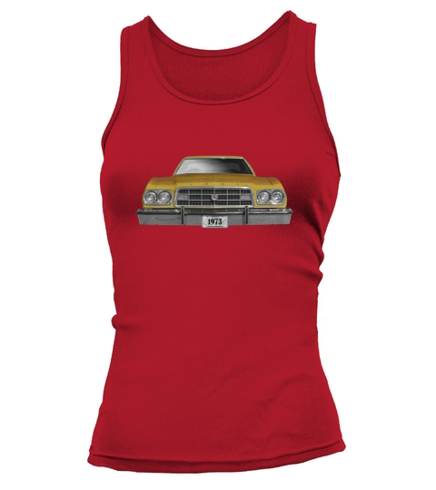 1973 Ford Gran Torino Two Sided Gold Tank top Woman