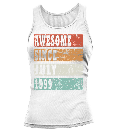 1999 July vintage born gift Tank top Woman
