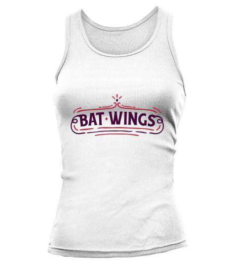 Bat Wings Halloween Quote Badge Tank top Woman