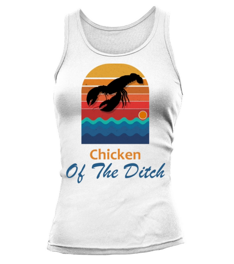 chicken of the ditch retro vintage - Sunset Art Tank top Woman