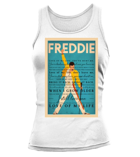 Freddie Mercury - Baby Onesie Tank top Woman