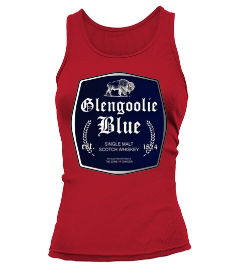 Glengoolie Blue Tank top Woman
