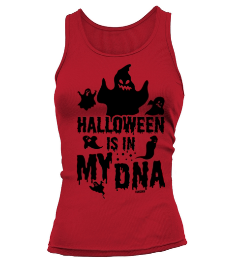Halloween dna funny saying Tank top Woman