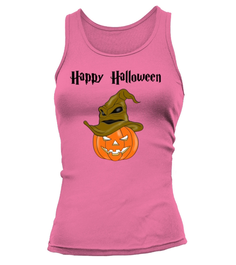 Halloween pumpkin Tank top Woman
