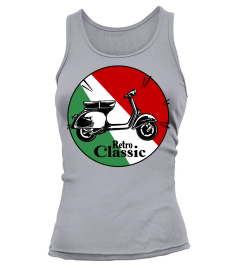 ITALIA VESPA SCOOTER T SHIRT Tank top Woman