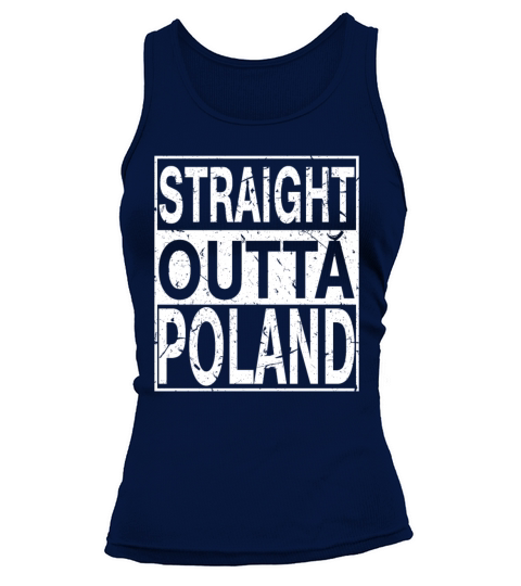 Poland Straight Outta Poland Tank top Woman