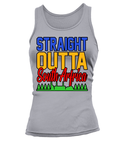 South Africa Flag Vintage Tank top Woman