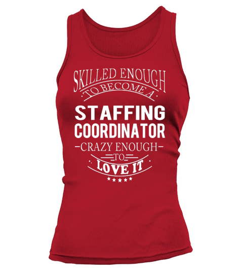 STAFFING COORDINATOR Skill Enough Tank top Woman