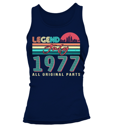 Vintage In July 1977 Tank top Woman