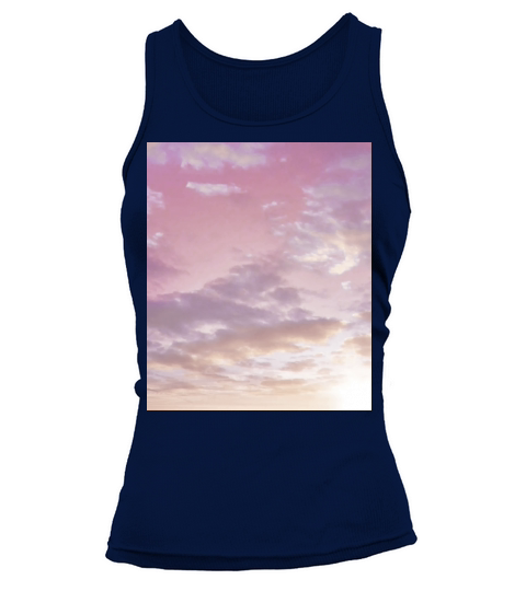 Vintage Pink Cloud Aesthetic Dreamcore Angelcore Tank top Woman