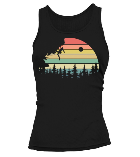Vintage Rock Climbing Tank top Woman