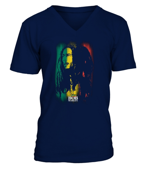Bob Marley V-Neck T-shirt