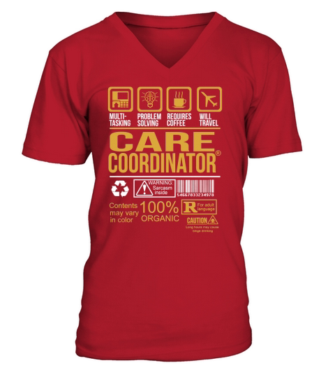CARE COORDINATOR V-Neck T-shirt