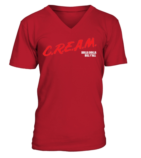 Cream Dare Wu Tang T-Shirt V-Neck T-shirt