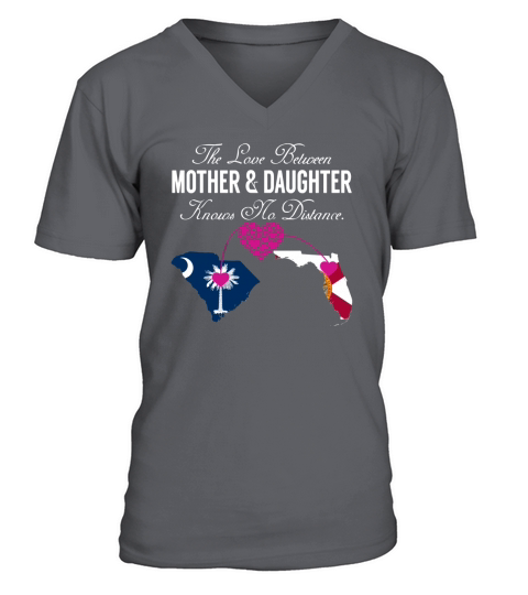 Mother  Daughter - South Carolina - Florida - States Shirt V-Neck T-shirt