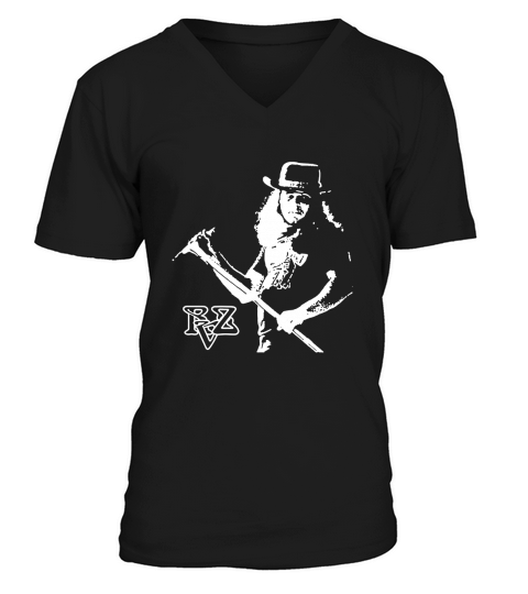 Ronnie Van Zant Fan V-Neck T-shirt