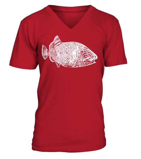 Triggerfish Vintage Style V-Neck T-shirt