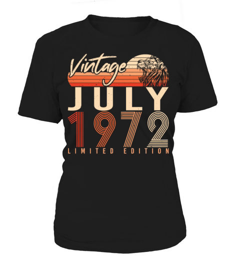 1972 July 50 Years Women's T-Shirt