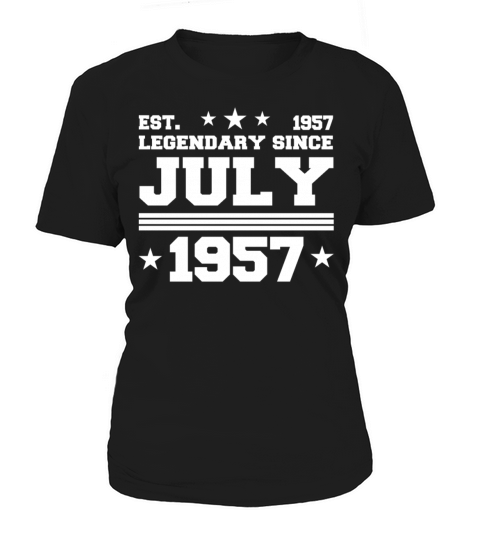 65th birthday July vintage 1957 gift idea Women's T-Shirt