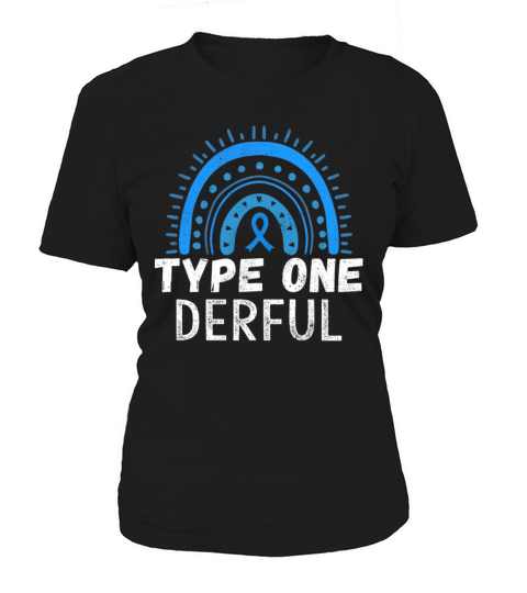 Blue November Type 1 Diabetes Awareness Month Women's T-Shirt