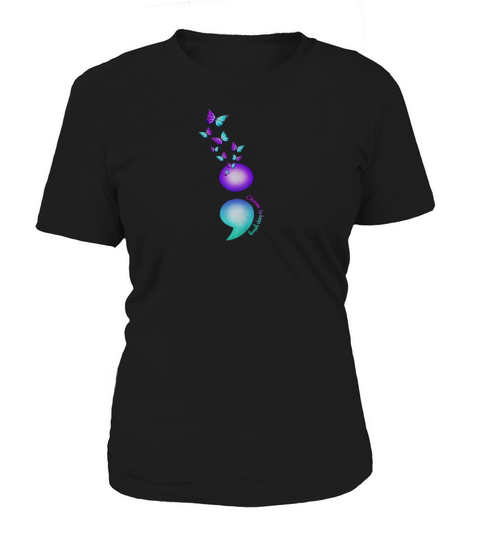Choose to keep going Semicolon Women's T-Shirt