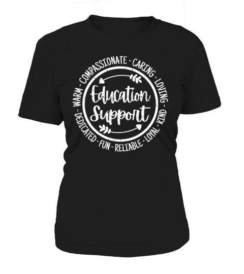 Education Support Teacher Vintage Women's T-Shirt