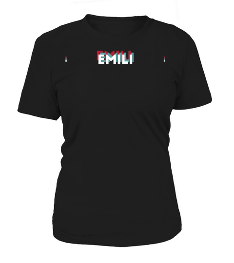 Emili Name - Funny Name Emili 80s theme Women's T-Shirt