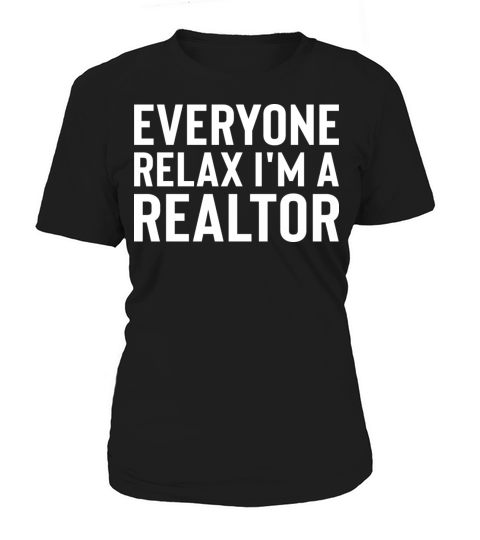 Everyone Relax Im a Realtor Cool Realtor Vintage Women's T-Shirt