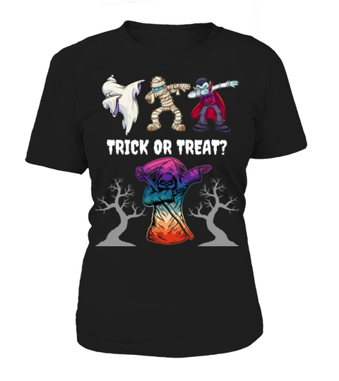 Halloween dabbing Trick or Treat October pumkin 1 Women's T-Shirt