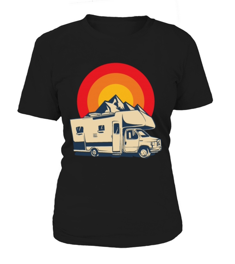 Retro Motorhome Vintage Camper Women's T-Shirt