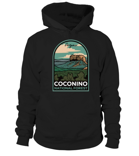 Coconino National Forest Arizona Vintage Hoodie Unisex