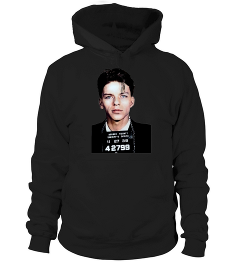Frank Sinatra Mugshot Colorized Classic Hoodie Unisex