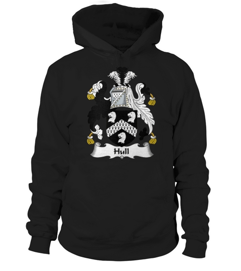 Hull Family Crest British Family Crests Hoodie Unisex