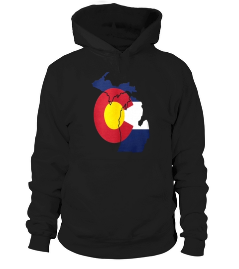 Michigan Colorado Funny Pride Flag Apparel Kids Shirts Hoodie Unisex