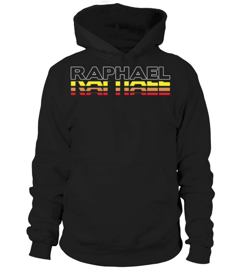 Raphael First Name Funny Vintage Sunset Raphael Hoodie Unisex