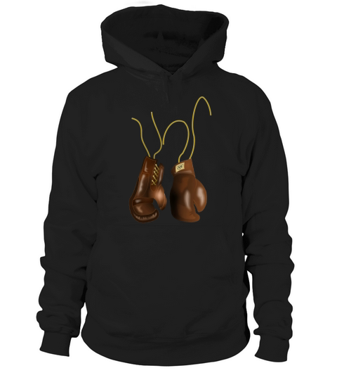 Vintage Leather Boxing Gloves T-Shirt Hoodie Unisex