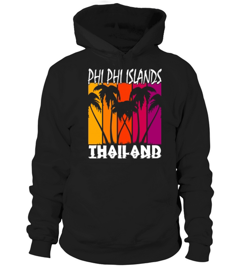vintage phi phi islands thailand Hoodie Unisex