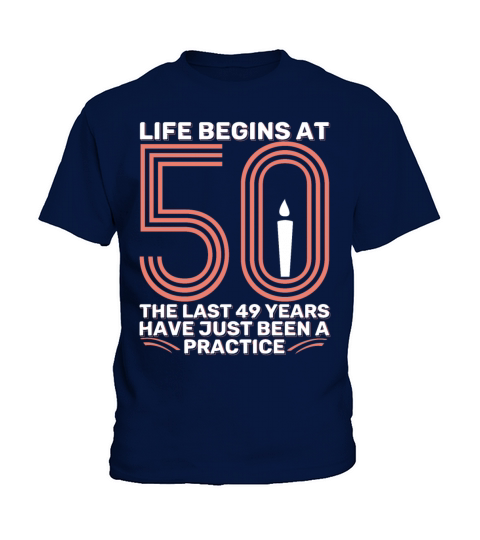 50th Birthday 50 Fifty Fiftieth Age Anniversary Kids T-Shirt
