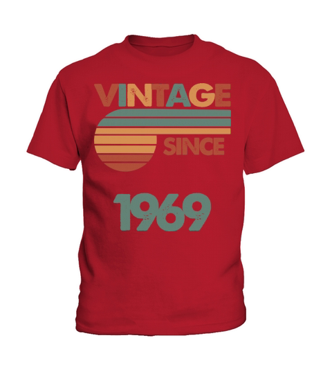 53th Vintage Birthday 1969 Kids T-Shirt