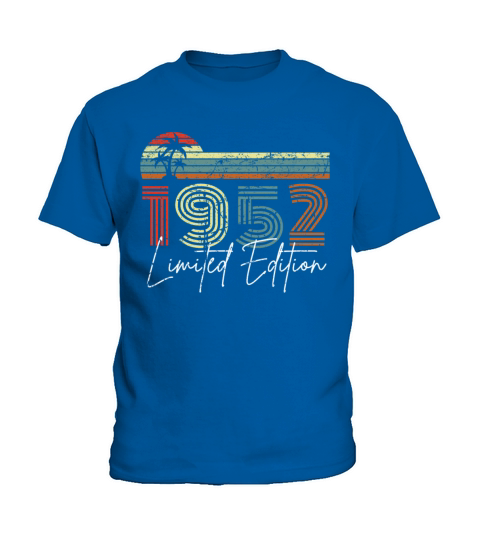 70 Years 1952 Vintage Limited Edition Kids T-Shirt