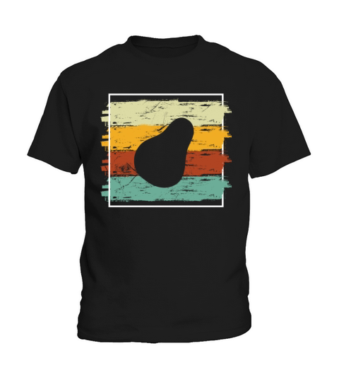 Avocado Vegan Lover Retro Veggie Diet Gift idea Kids T-Shirt