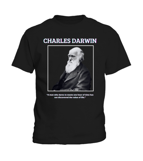 CHARLES DARWIN QUOTES Kids T-Shirt