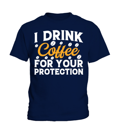 Coffee Protection Apparel T Shirt Kids T-Shirt