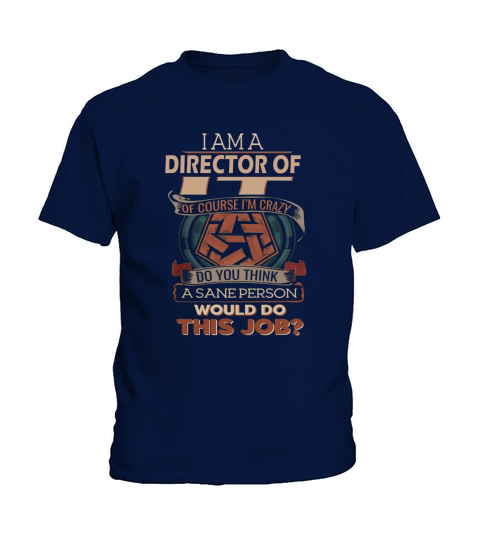 DIRECTOR OF IT FDojob Kids T-Shirt