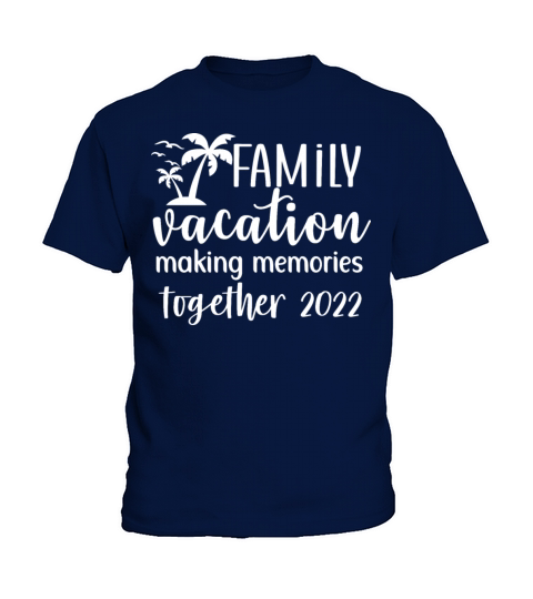 Family Trip Vacation Summer Vintage Shirt Kids T-Shirt