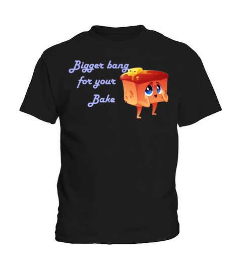 funny design with bake art Kids T-Shirt