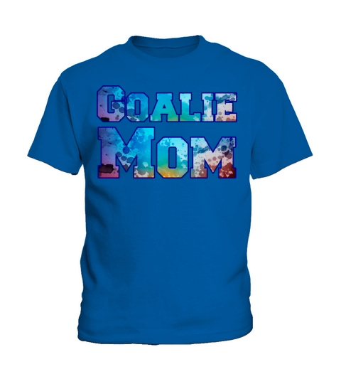 Goalie Mom watercolor Kids T-Shirt