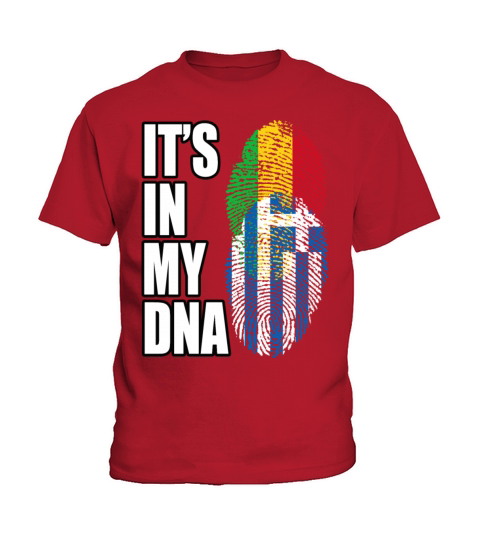 Malian And Greek Mix Heritage DNA Flag Kids T-Shirt