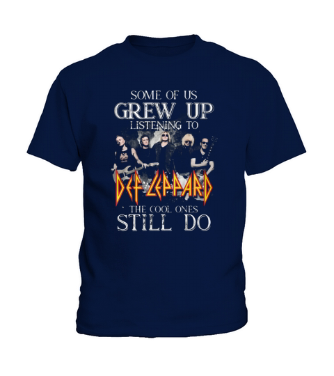 Some of us grew up listening to Def Leppard the cool ones still do - Baby Onesie Kids T-Shirt